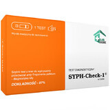 LabHome Syph-Check-1, test de sânge pentru detectarea anticorpilor T. pallidum, diagnosticul sifilisului, 1 buc