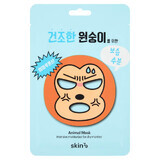 Skin79 Animal Mask Dry Monkey, mască facială foarte hidratantă într-o foaie, 23 g