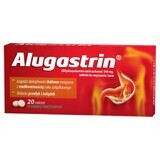 Alugastrin 340 mg, mint flavor, 20 chewable tablets