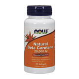 Now Foods Betacaroten natural 25000 UI, 90 capsule