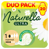 Naturella Ultra, sanitary napkins with wings, chamomile, Normal, 20 pcs