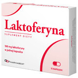 Pharmabest Lactoferrin, 15 capsule