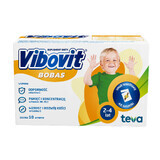 Vibovit Bobas, pour les enfants de 2 à 4 ans, goût vanille, 44 sachets