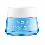 Vichy Aqualia Thermal, cremă hidratantă bogată, 50 ml