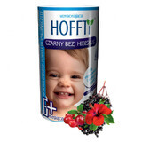 HOFFTI, băutură granulată instant, flori de soc, hibiscus, de la 6 luni, 180 g