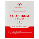 Genactiv Colostrum cu zmeură, 60 de pastiluțe