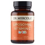 Dr. Mercola Liposomal Vitamin for Kids, Liposomal Vitamin C for Kids, 30 Capsules