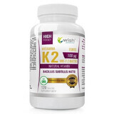 Wish, Vitamina K2 MK-7 din Natto 100 µg, menaquinonă-7, 120 comprimate