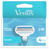 Gillette Venus Smooth, cartușe de schimb, 4 bucăți