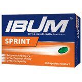 Ibum Sprint 200 mg, 30 capsule moi