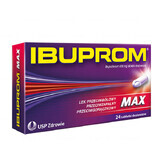 Ibuprom Max 400 mg, 24 comprimate iritate