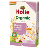 Holle Junior Muesli Bio terci multigrain cu fructe, fără lapte, după 10 luni, 250 g