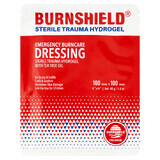 Burnshield, pansament hidrogel pentru arsuri, 10 x 10 cm, 1 buc