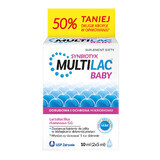 Multilac Baby Synbiotic, picături pentru copii de la 2 luni, 2 x 5 ml