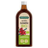 Premium Rosa Cranberry, 100% suc de fructe organic, 500 ml