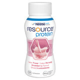 Resource Protein, supliment nutritiv, aromă de căpșuni, 4 x 200 ml