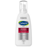 Cetaphil Pro Redness Control, spumă de curățare facială, piele sensibilă, 236 ml