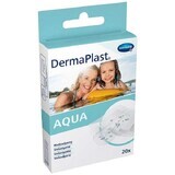 DermaPlast Aqua, waterbestendige pleisters, 3 maten, 20 stuks