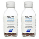 Set Phyto Phytophanere, capsule pentru întărirea părului și unghiilor, 2 x 120 capsule