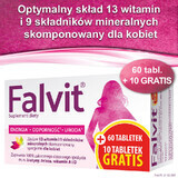 Falvit, 60 comprimate + 10 comprimate gratuite