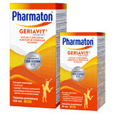 Set Pharmaton Geriavit, 100 comprimate filmate + 30 comprimate cadou