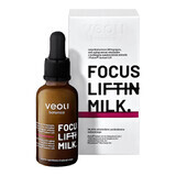 Veoli Botanica Focus Lifting Milk, ser emulsie de lifting, anti-îmbătrânire, cu bacchiole și Fision Instant Lift , 30 ml