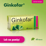 Ginkofar 40 mg, 60 compresse