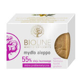 Bioline, săpun de Alep 55% ulei de laur, 200 g