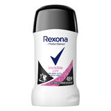 Rexona, stick antiperspirant, Invisible Pure, 40 ml