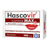 Hascovir control MAX 400 mg, 30 comprimate