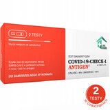 LabHome, COVID-19-Check-1 Antigen, test de diagnostic pentru detectarea virusului SARS-CoV-2, 2 unități