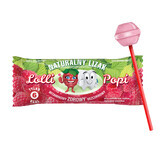 Lolli Popi Acadea cu vitamine naturale, fără zahăr, aromă de zmeură, 1 buc