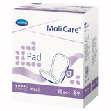 MoliCare Pad, tampon absorbant, maxi, 4 picături, 30 bucăți