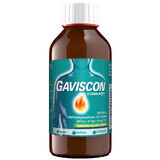 Gaviscon cu aromă de mentă (500 mg + 267 mg + 160 mg)/ 10 ml, suspensie orală, 300 ml