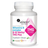 Aliness Vitamina B Complex B-50 Metil TMG Plus, 100 capsule vegetale