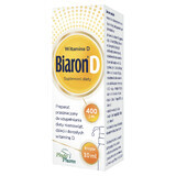 Biaron D, vitamina D 400 UI, picături, 10 ml