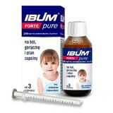 Ibum Forte Pure 200 mg/ 5 ml, suspensie orală pentru copii de la 3 luni, 100 g