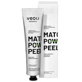 Veoli Botanica Matcha Power Peel, scrub facial enzimatic, multiacid, 75 ml