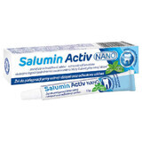 Salumin Activ Nano, gel pentru îngrijirea orală, îngrijirea gingiilor și restaurarea smalțului, 10 g