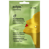 Tolpa Mascare, multipeeling, mască de netezire activă 3în1, 2 x 5 ml