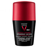 Vichy Homme Clinical Control, antiperspirant roll-on pentru bărbați, protecție 96 de ore, 50 ml