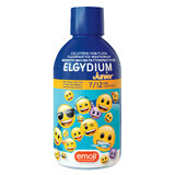 Elgydium Junior Emoji, apă de gură pentru copii, 7-12 ani, 500 ml