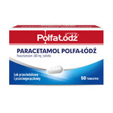 Laboratoria PolfaŁódź Paracetamol 500 mg, 50 comprimate