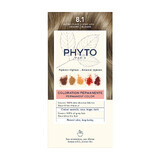 Phyto Phytocolor, vopsea de păr permanentă, 8.1 blond cenușiu deschis, 50 ml