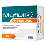 Mufluil Hipertonic, soluție hipertonică pentru picurare și nebulizare, 5 ml x 10 fiole