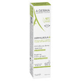 A-Derma Dermalibour+ Cica, balsam regenerant pentru buze, 15 ml