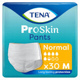 Tena Pants ProSkin, chiloți absorbanți, mărimea M, 80-110 cm, Normal, 30 bucăți