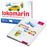 Lokomarin, 15 comprimate filmate + carte de colorat gratuită