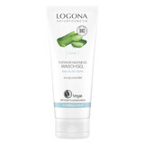 Logona Classic, gel nettoyant pour le visage avec aloe vera bio, peau normale, 100 ml