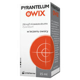 Pyrantelum OWIX, 250 mg/ 5ml, suspension orale, 15 ml